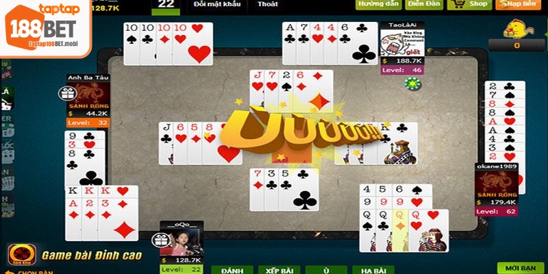Bí Quyết Chơi Blackjack Nâng Cao Cơ Hội Chiến Thắng Lớn 7 Phỏm online đang trở thành trò chơi giải trí 188BET được nhiều người yêu thích