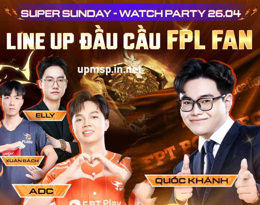 line up cac dau cau